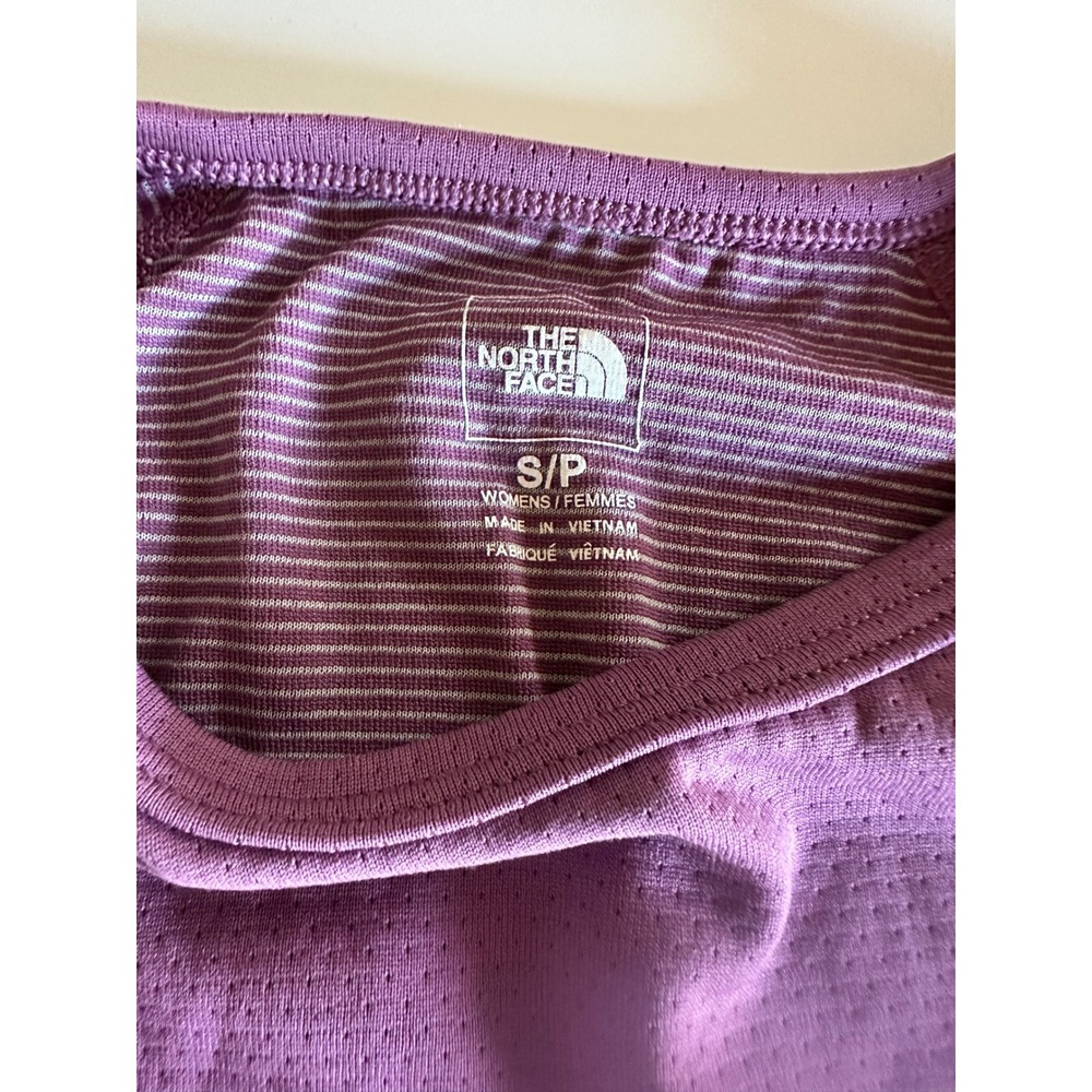 The North Face Womens‎ FlashDry Long Sleeve Athletic Top Purple Small Base Layer - Picture 4 of 7